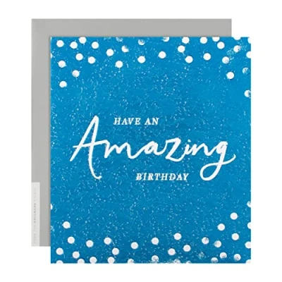 Image of Hallmark Birthday Card Contemporary Textured Foil Design