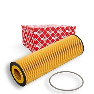 Image of 1742032, 1742037, 2022275, 2625884 Oil Filter FEBI BILSTEIN 35351 with seal ring Insert