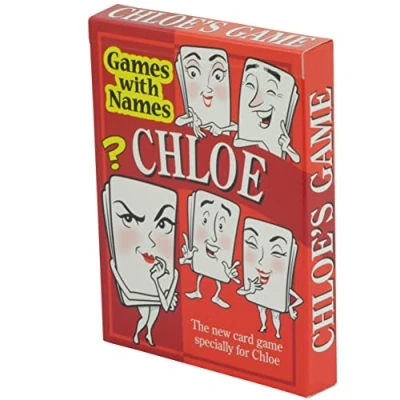Image of CHLOE&#039;S GAME: Birthdays gifts or Personalised Christmas stocking filler for women and girls named Chloe. Ideal secret santa girls, Eve box fillers similar.
