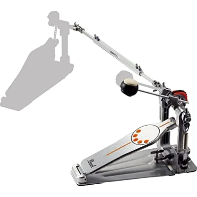 Image of Pearl Double Bass Drum Pedal Conversion Kit P 931 Right Footed Single Chain Demon Style Longboard