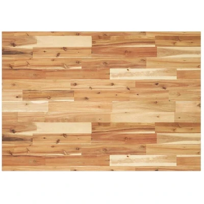 Image of vidaXL Table Top 100x70x2 cm Rectangular Solid Acacia Wood Desk Replacement/Dining, Bistro, Coffee Brown