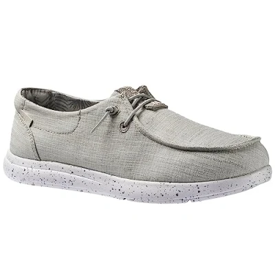 Image of Reef Women&#039;s Cushion Coast Boat Shoe, Grey, 4 UK