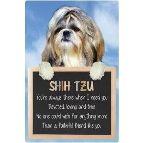 Image of Faithful Friends SHIH TZU 3D SIGN