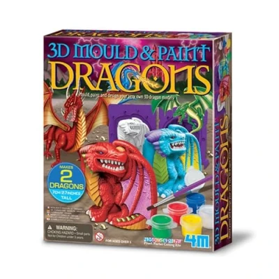 Image of 4M Mould &amp; Paint 3D Dragon