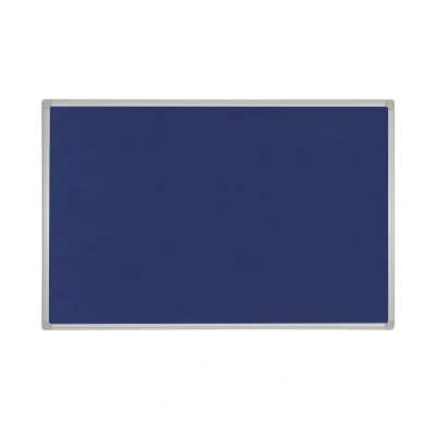Image of Bi Office Felt Noticeboard 900x600mm Blue