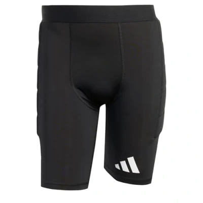 Image of adidas Men&#039;s SQUADRA25 PADDED GOALKEEPER SHORT TIGHT, Black/White, XS