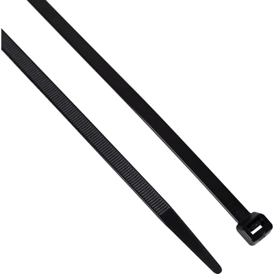 Image of Edison Black Cable Ties 7.6 x 300mm, Pack of 100
