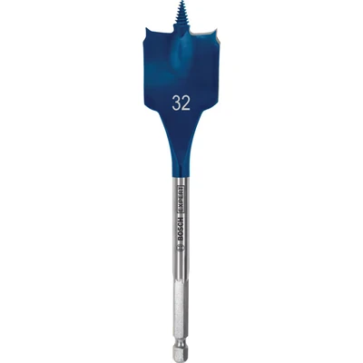 Image of Bosch 1x EXPERT Self Cut Speed Spade Drill Bit (for Softwood, Particleboard, Ø 32,00 mm, Professional Accessory Rotary Drill/Drivers)