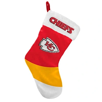 Image of FOCO Kansas City Chiefs NFL 2021 Colorblock Stocking Stück