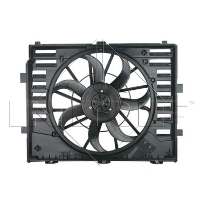 Image of 7P0121203C, 7P0121203E, 7P0121203H, 7P0121203K, 7P0959455E Cooling fan NRF 47859 517mm 12V 600W with radiator shroud, Brushless Motor