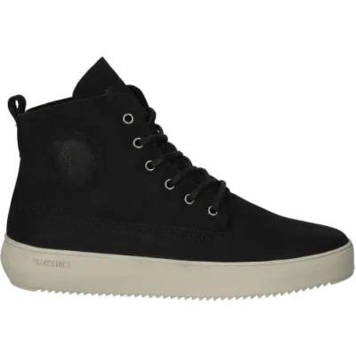 Image of Blackstone Aspen YG26 Asphalt High Trainers Sheepskin