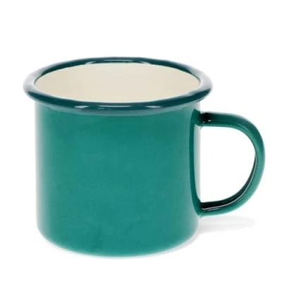 Image of Rex London Enamel Mug 350ml Teal