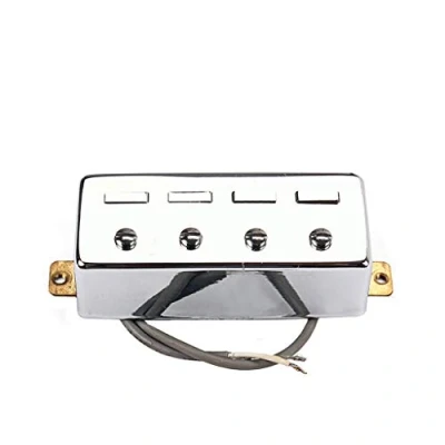 Image of Alnicov 4 String Bass Guitar Humbucker Pickups,Silver