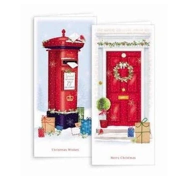 Image of DesignGroup Christmas Cards, Multi, Small