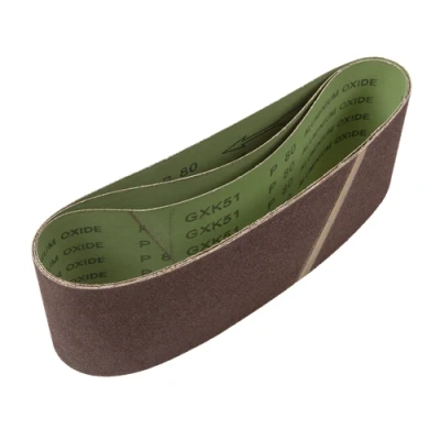Image of Worksafe Sanding Belt 100 x 610mm 80Grit Pack of 3