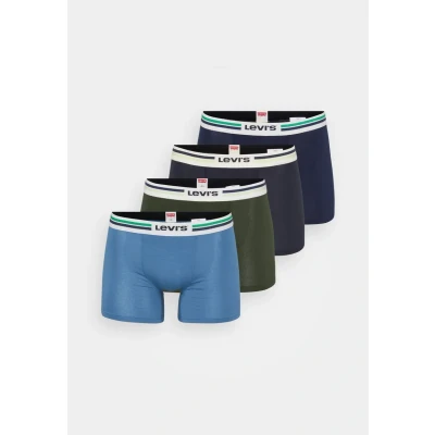 Image of Levi&#039;s MEN Placed LOGO 4 PACK Pants, Men&#039;s, Size: Small, Blue/green