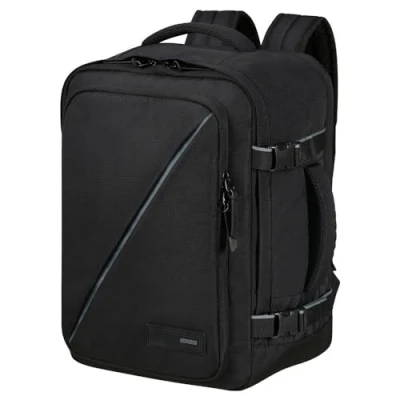 Image of American Tourister Take2Cabin Wizz Air/Vueling Cabin Bag 30 x 20 40 cm, 26.5 L, 0.60 kg, Carry on, Airplane Backpack S/M Underseater, Black (Black)