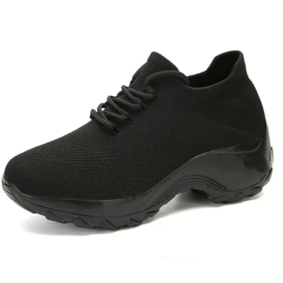 Image of Comfortwear Ortho Stretch Cushion Shoes,Orthopedic Comfort Shoes Womens,Orthopedic Sneakers Slip On Casual (All Black,39)