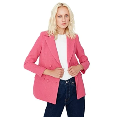 Image of Trendyol Blazer Pink Regular