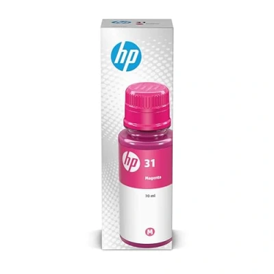 Image of HP Original 31 70ml Ink Bottle, Magenta, Single Pack, 8000 Print Pages or Up To 3 Years of yield for Smart Tank Printers