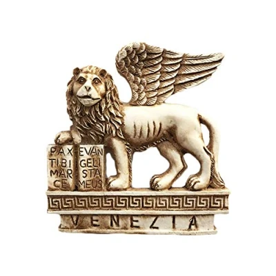 Image of Venice Italy 3D Flying Lion Refrigerator Magnet Souvenirs Handmade Resin Magnetic Stickers Home Kitchen Decoration,Venice Fridge Collection Gift