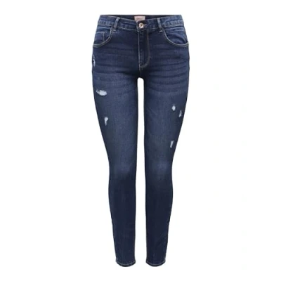 Image of ONLY Onldaisy REG Jeans Skinny Fit, Women&#039;s, Size: 30x32, Dark blue denim