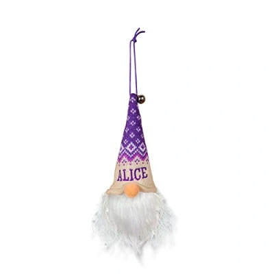 Image of History &amp; Heraldry Light Up Gonk Pre personalised Christmas Hanging Decoration Alice 269860070