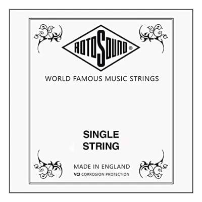Image of Rotosound strings for electric bass JAZZ 77 MONEL FLATWOUND single string LOW B FW JBL125
