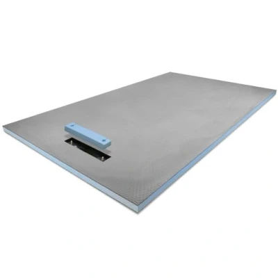 Image of ProWarm Linear End Drain Wet Room Shower Tray 1600 x 900 30mm