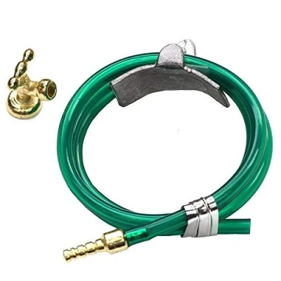Image of MyTinyWorld Dolls House Miniature 1:12th Scale Garden Hose And Faucet
