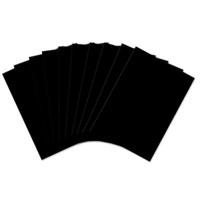 Image of Funky Foam A4 Black Pack of 10 Sheets