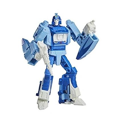 Image of Transformers Toys Studio Series 86 03 Deluxe Class The Movie 1986 Blurr Action Figure Ages 8 and Up, 11 cm