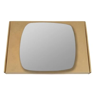 Image of Less4spares side View Replacement Wing Mirror Glass Compatible with Renault Kangoo 2008 2012 Convex Right Driver off RHS O/S