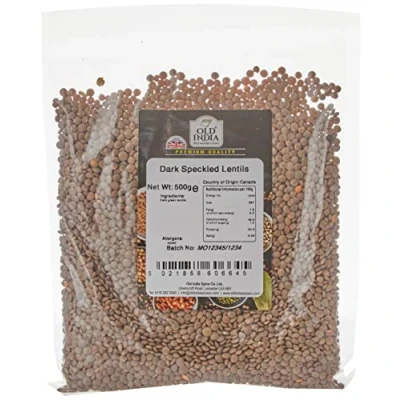 Image of Old India Dark Speckled Lentils 500g