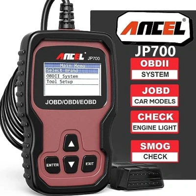 Image of ANCEL JP700 JOBD OBD2 Japanese Car Scanner, JDM Automotive Code Reader, Check Engine Light OBDII Diagnostic Scan Tool, fit for Toyota Nissan Honda Mazda Subaru Vehicle Diagnosis