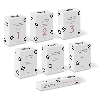 Image of QBS Lash Lift Kit Eyelash Perming and Brow Lamination UK Made (Full Kit)