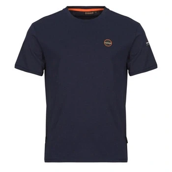 Image of Napapijri Badge Basic Tshirt, Men&#039;s, Size: Medium, Blu marine