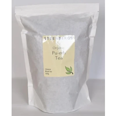 Image of Steenbergs Organic Pu erh Tea 500g Chinese Black Loose Leaf
