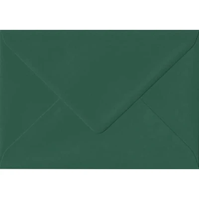 Image of Brooklands Green Gummed C5/A5 Dark Envelopes. 120gsm Senses Paper. 162mm x 229mm. Banker Style Envelope. Pack of 100.