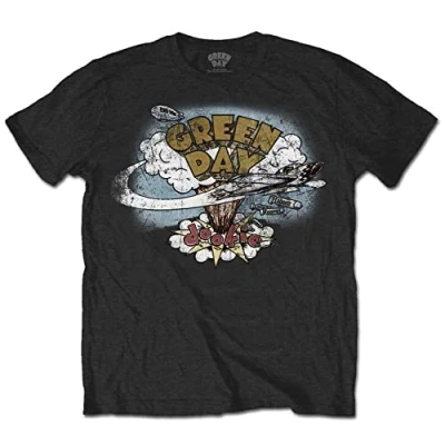 Image of Green Day Dookie Vintage Official Tee T Shirt Mens Unisex (Large)