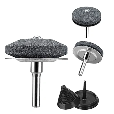 Image of Lawn Mowers Blade Sharpener Tool Drill Attachment Sharpening Kit Lawnmower Blades for and Hand