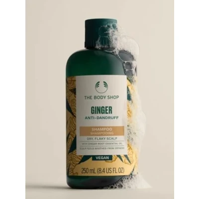 Image of Ginger Anti Dandruff Shampoo for Itchy Flaky or Dry Scalp 250ml