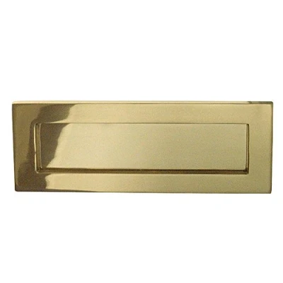Image of Jedo Letter Plate (Polished Brass, 280mm x 90mm)
