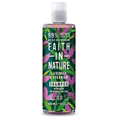 Image of Faith In Nature Lavender &amp; Geranium Shampoo 4 X 400Ml