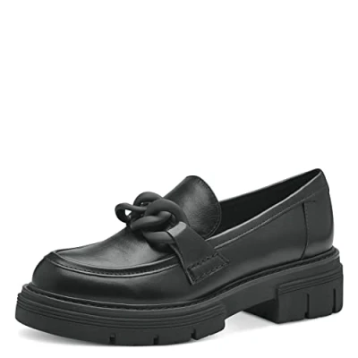 Image of Marco Tozzi Slipons, Women&#039;s, Size: 7, Black High quality imitation leather