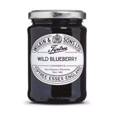 Image of THREE PACKS of Tiptree Wild Blueberry Conserve 340g