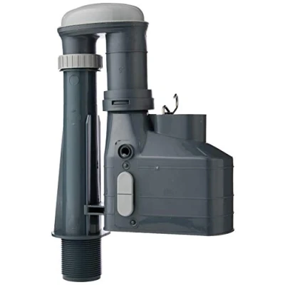 Image of Wirquin Metro Rapid 3 Part Oblong Lever Flush Syphon 9 Inch DSY8925, Grey, 9/2.25