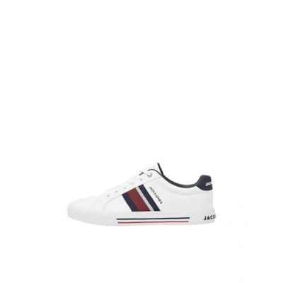Image of Jack &amp; Jones Jfwgorgon Trainers, Men&#039;s, Size: 8, Bright white Cotton