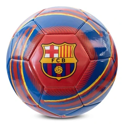 Image of Hy Pro Officially Licensed FC Barcelona Cyclone Football Size 5, Barca, Training, Match, Merchandise, Collectible For Kids and Adults