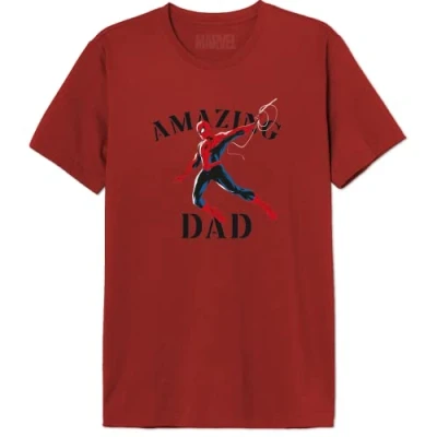 Image of Marvel Men&#039;s Memarcots310 T Shirt, Red, XL